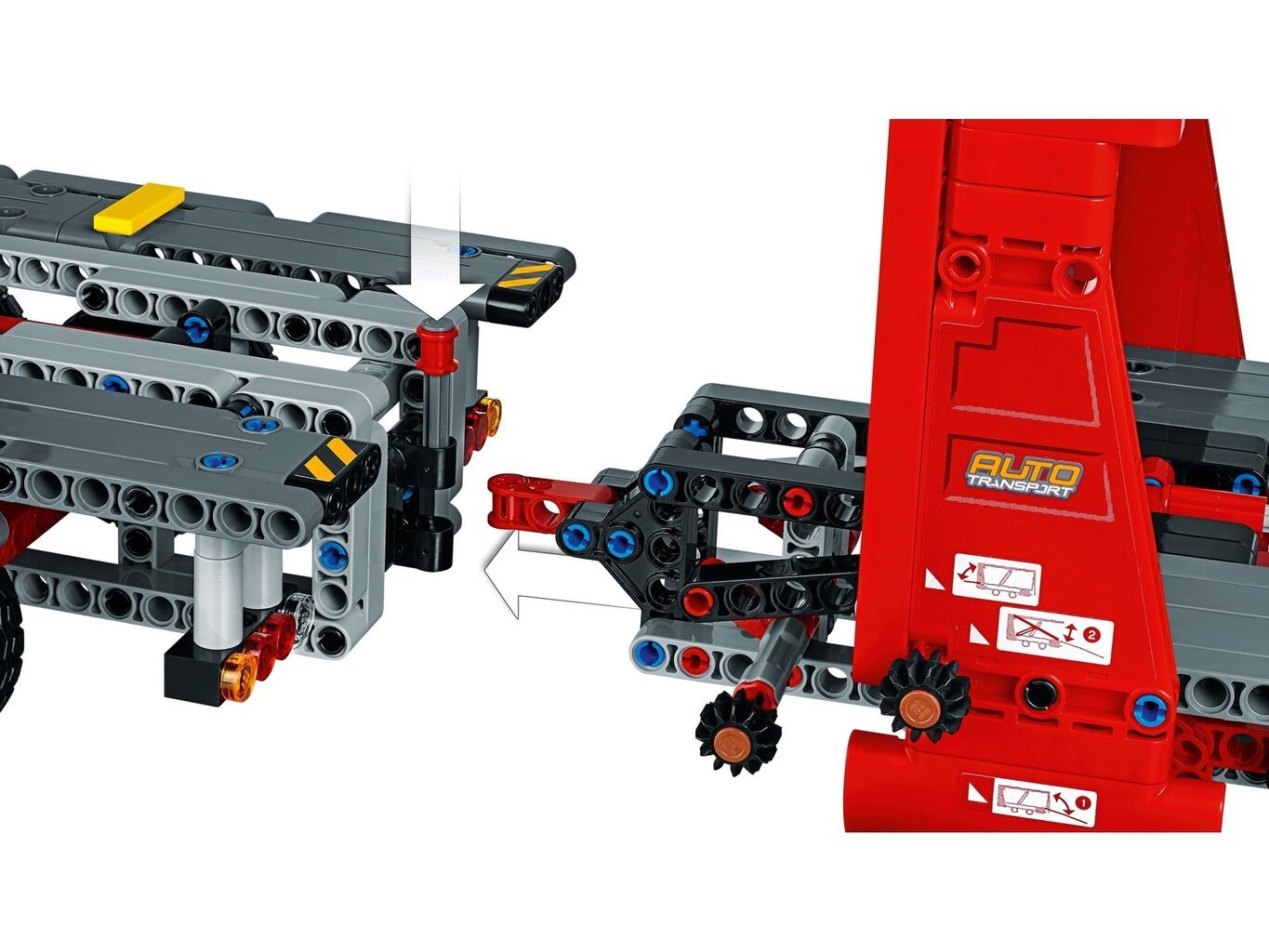 42098 LEGO® Technic Automobilių transporteris kaina ir informacija | Konstruktoriai ir kaladėlės | pigu.lt