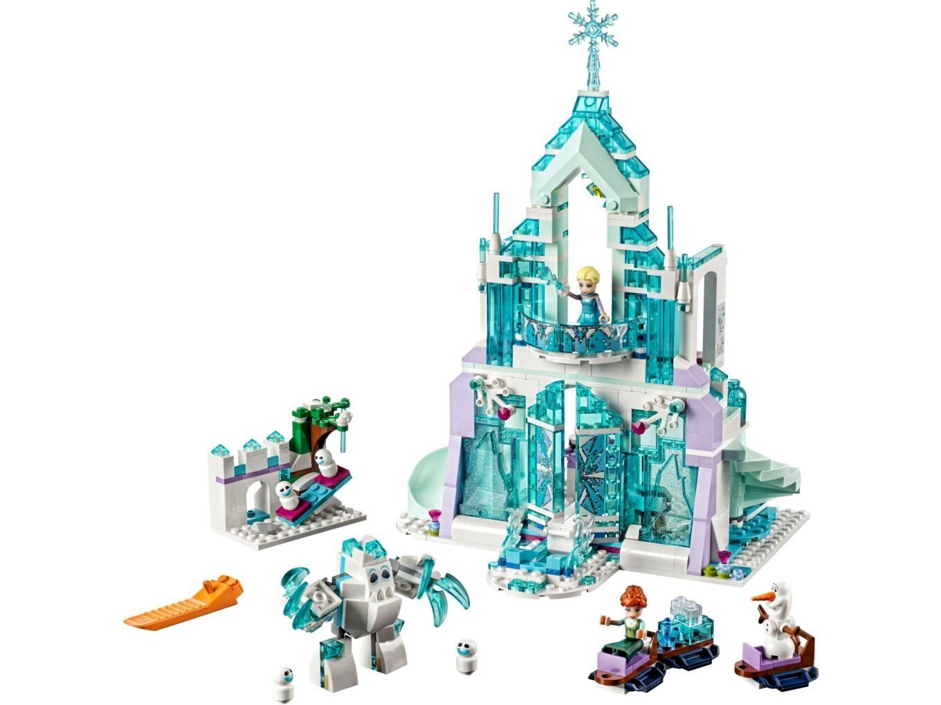 43172 LEGO® | Disney Frozen Elsos stebuklingieji ledo rūmai kaina ir informacija | Konstruktoriai ir kaladėlės | pigu.lt