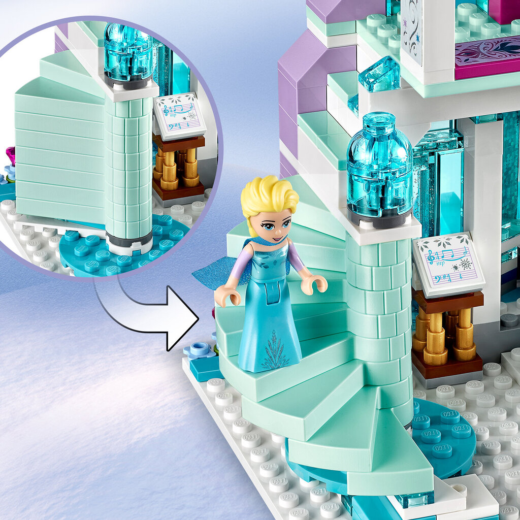 43172 LEGO® | Disney Frozen Elsos stebuklingieji ledo rūmai kaina ir informacija | Konstruktoriai ir kaladėlės | pigu.lt