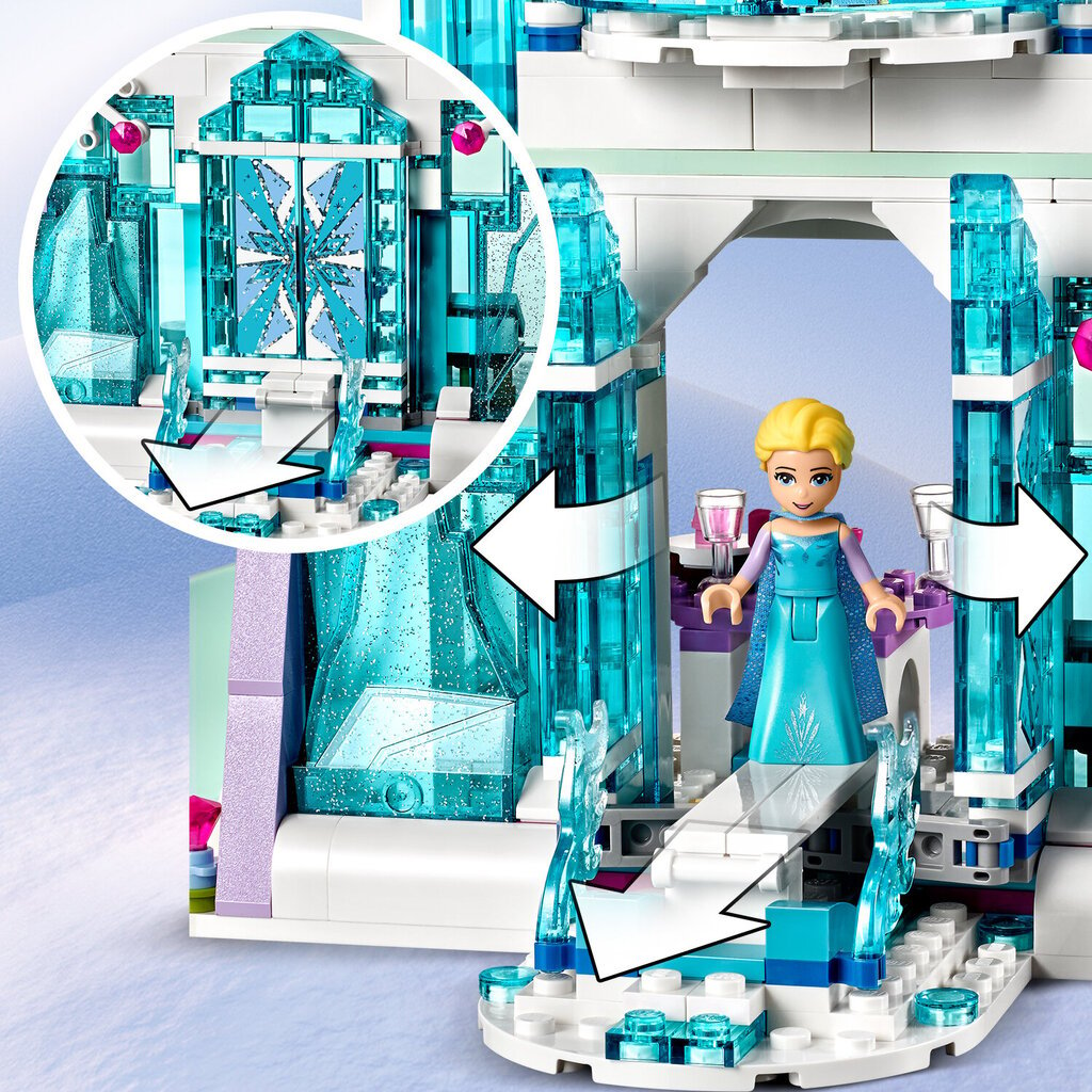 43172 LEGO® | Disney Frozen Elsos stebuklingieji ledo rūmai kaina ir informacija | Konstruktoriai ir kaladėlės | pigu.lt