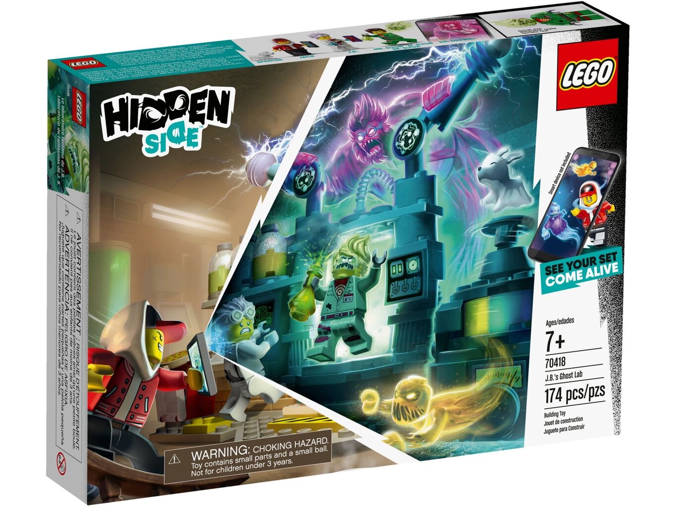 70418 LEGO® Hidden Side J.B. цена | pigu.lt