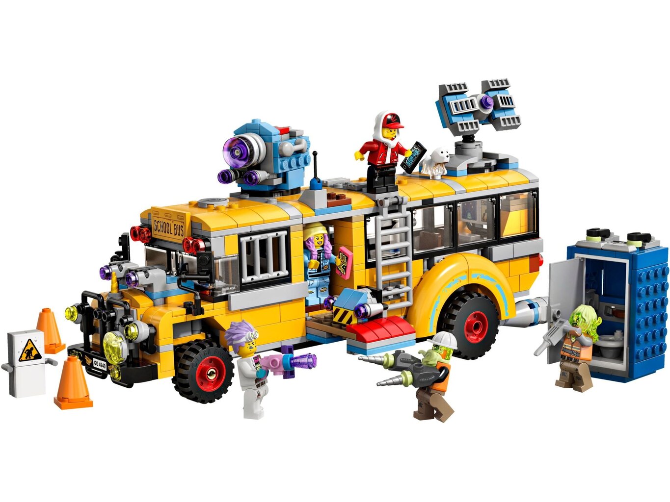 70423 LEGO® Hidden Side Vaiduoklių gaudytojų autobusas 3000 kaina ir informacija | Konstruktoriai ir kaladėlės | pigu.lt