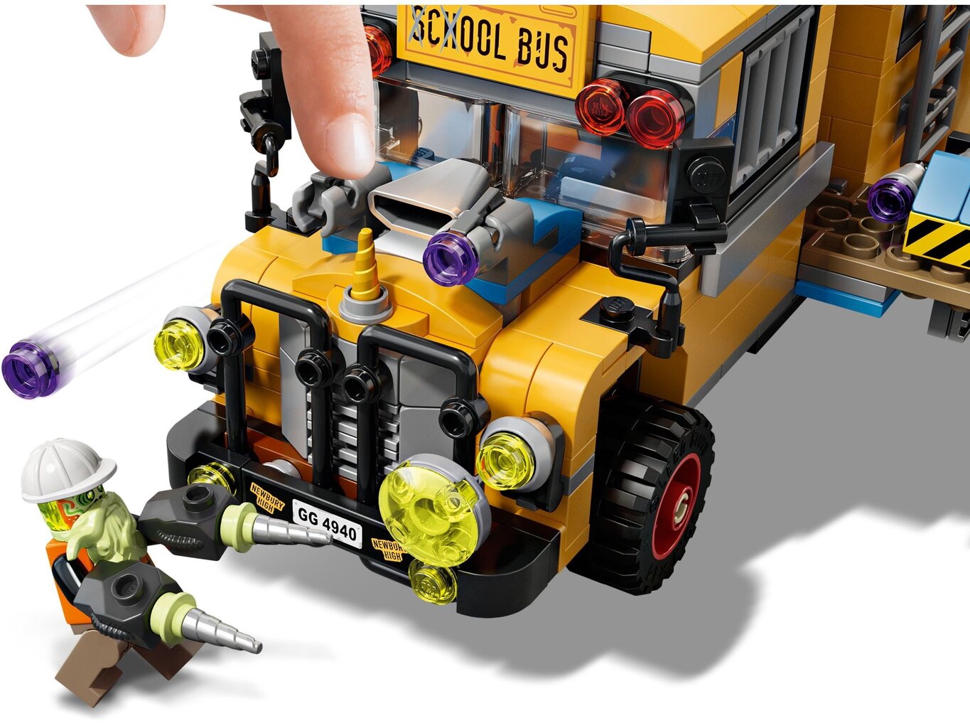 70423 LEGO® Hidden Side Vaiduoklių gaudytojų autobusas 3000 kaina ir informacija | Konstruktoriai ir kaladėlės | pigu.lt