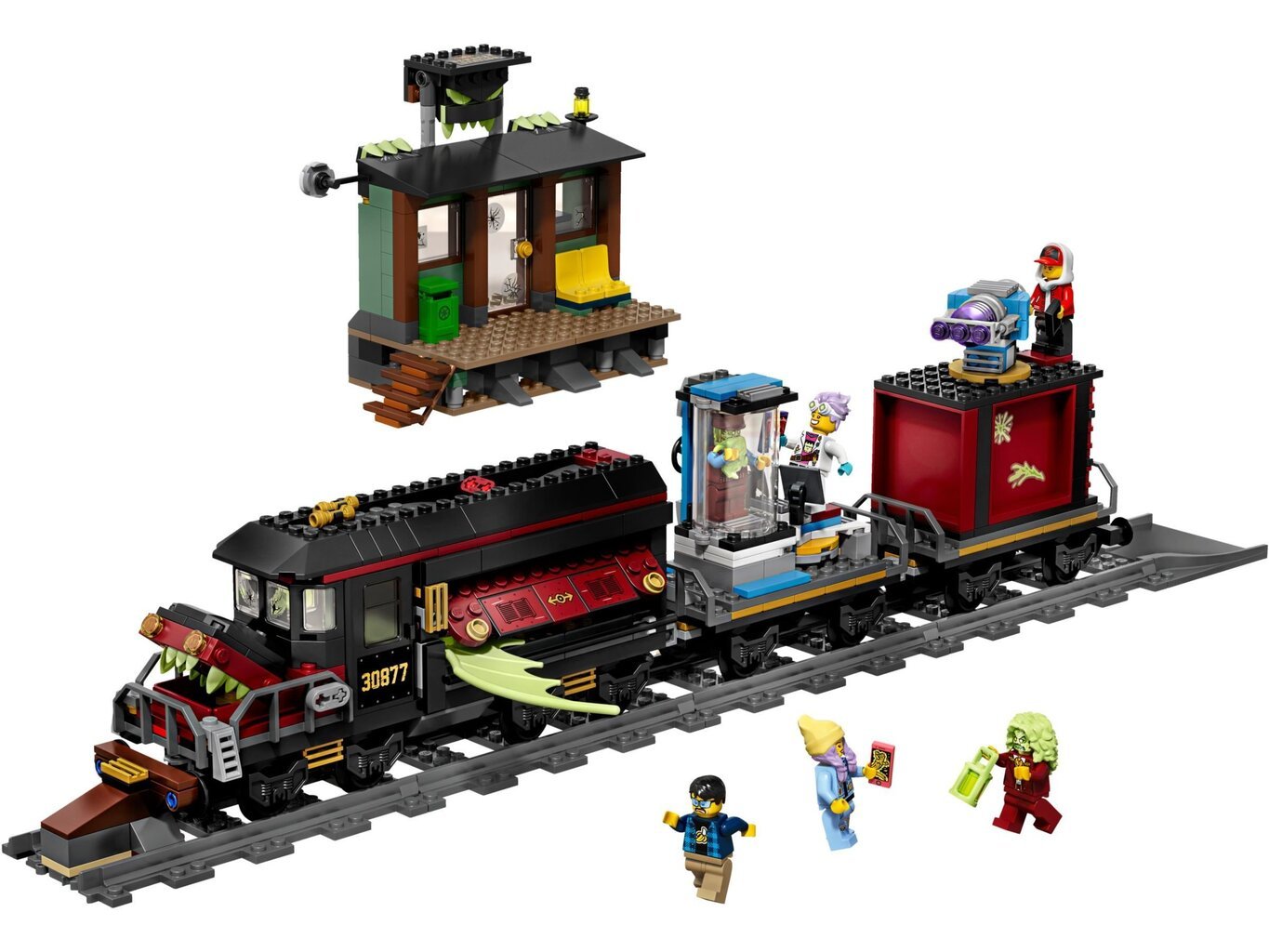 70424 LEGO® Hidden Side Vaiduoklių ekspresas kaina ir informacija | Konstruktoriai ir kaladėlės | pigu.lt