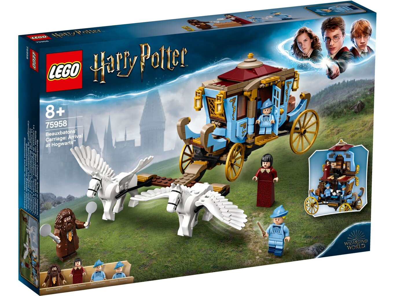 75958 LEGO® Harry Potter Beauxbatons karieta kaina ir informacija | Konstruktoriai ir kaladėlės | pigu.lt