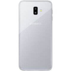 Samsung Galaxy J6+ Silicone Cover By BigBen Transparent цена и информация | Чехлы для телефонов | pigu.lt