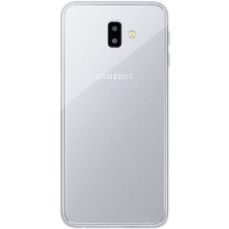 Samsung Galaxy J6+ Silicone Cover By BigBen Transparent kaina ir informacija | Telefono dėklai | pigu.lt