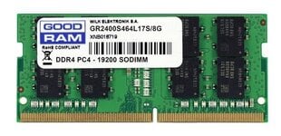 GoodRam GR2666S464L19S/8G kaina ir informacija | Operatyvioji atmintis (RAM) | pigu.lt
