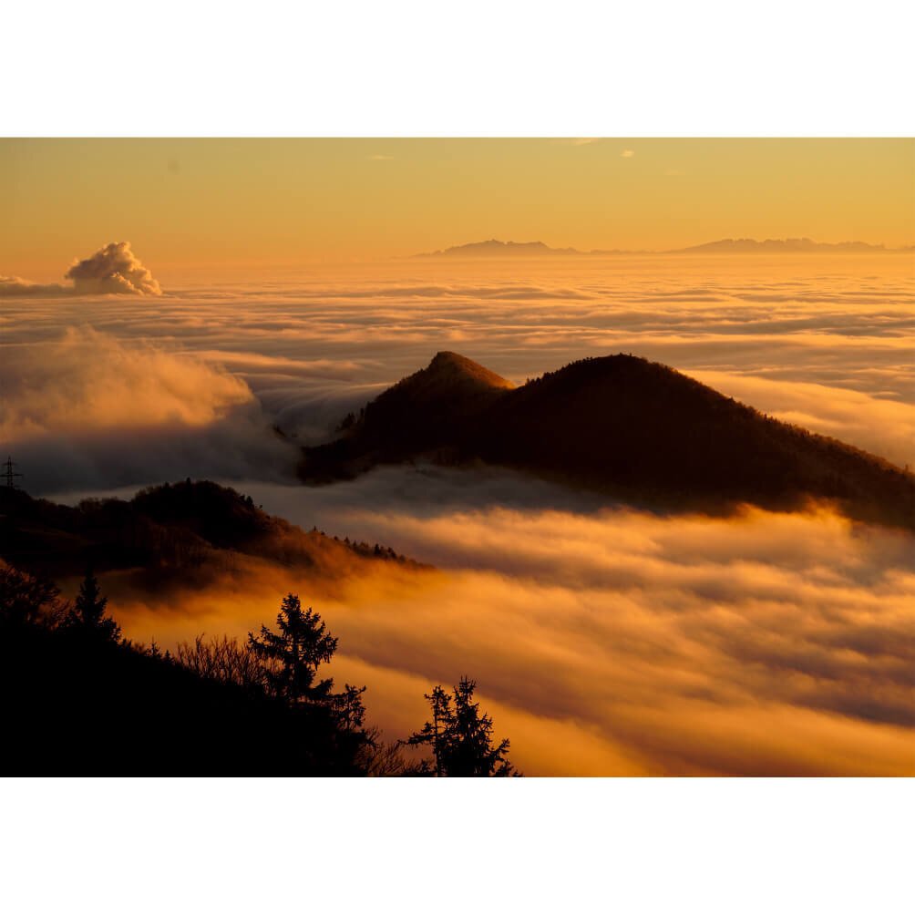 Fototapetai - Kalnai ir debesys kaina ir informacija | Fototapetai | pigu.lt