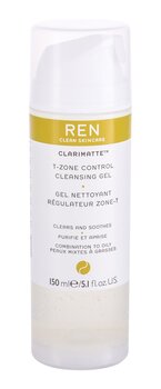Очищающий гель для лица Ren Clean Skincare Clarimatte T-Zone Control, 150 мл цена и информация | Средства для очищения лица | pigu.lt