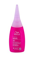 Garbanų formavimo losjonas normaliems ir probleminiams plaukams Wella Professionals Creatine+ Wave N 75 ml kaina ir informacija | Plaukų formavimo priemonės | pigu.lt