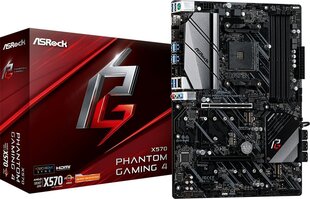 ASRock X570 Phantom Gaming 4 kaina ir informacija | Asrock Kompiuterinė technika | pigu.lt