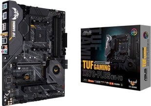 Asus TUF Gaming X570-Plus (WI-FI) kaina ir informacija | Pagrindinės plokštės | pigu.lt