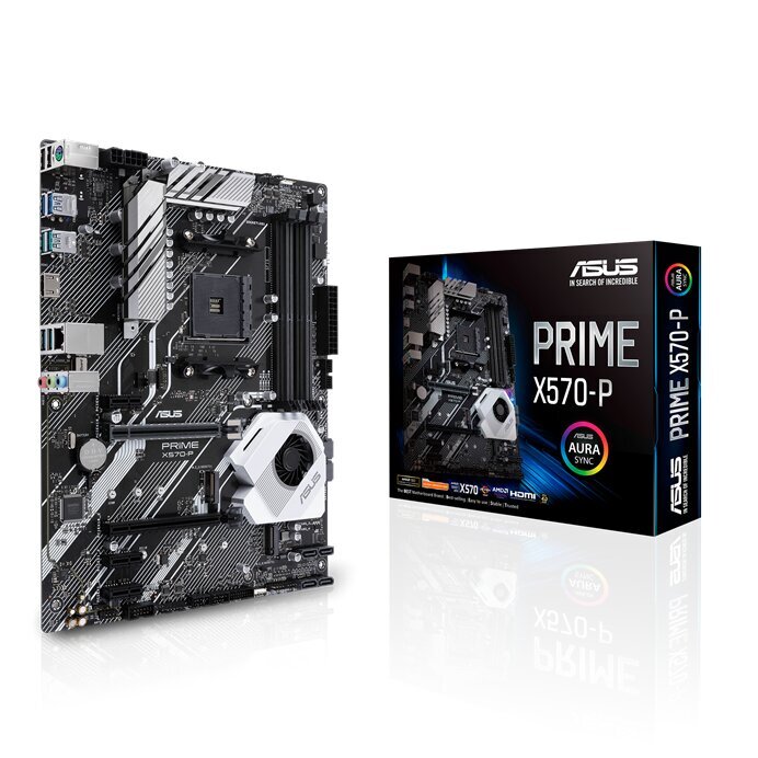 Asus Prime X570-P kaina ir informacija | Pagrindinės plokštės | pigu.lt