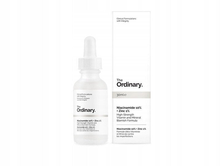 Serumas The Ordinary Niacinamide 10% + Zinc 1%, 30 ml цена и информация | Veido aliejai, serumai | pigu.lt