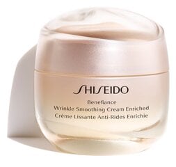 Крем для лица для зрелой кожи Shiseido Benefiance Wrinkle Smoothing, 50 мл цена и информация | Кремы для лица | pigu.lt