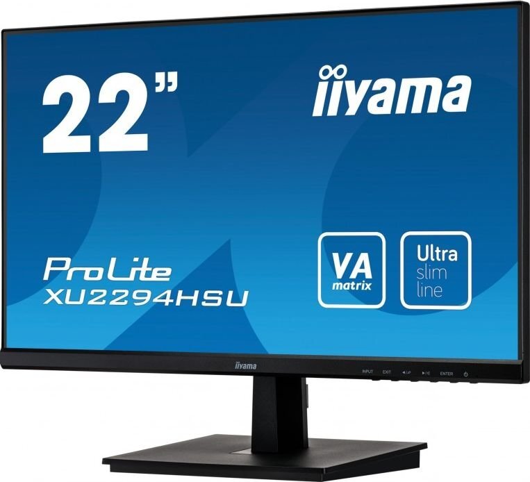 Iiyama XU2294HSU-B1 цена и информация | Monitoriai | pigu.lt