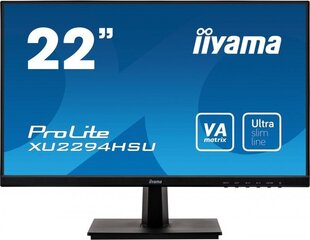 Iiyama XU2294HSU-B1 цена и информация | Мониторы | pigu.lt