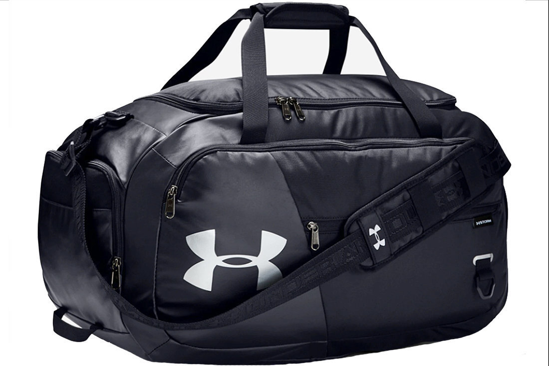 Спортивная сумка Under Armour Undeniable Duffel 4.0 MD 1342657-001, черная,  Чёрный цена | pigu.lt