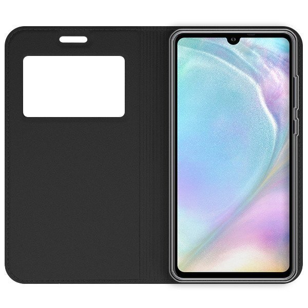 Mocco Smart Look Magnet Book Case With Window For Samsung M105 Galaxy M10 Black kaina ir informacija | Telefono dėklai | pigu.lt