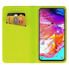 Mocco Smart Magnet Book Case For Samsung A805 Galaxy A80 Green kaina ir informacija | Telefono dėklai | pigu.lt