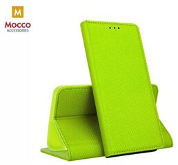Mocco Smart Magnet Book Case For Samsung A805 Galaxy A80 Green kaina ir informacija | Telefono dėklai | pigu.lt