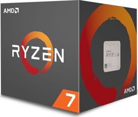 Procesorius AMD Ryzen 7 3700X, 3.6GHz, 32MB, BOX kaina ir informacija | Procesoriai (CPU) | pigu.lt