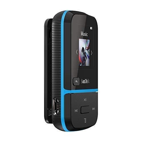 Sandisk CLIP SPORT GO 32GB, Mėlyna цена и информация | MP3 grotuvai | pigu.lt