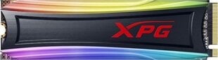 ADATA 1TB M.2 PCIe NVMe XPG SPECTRIX S40G RGB kaina ir informacija | Vidiniai kietieji diskai (HDD, SSD, Hybrid) | pigu.lt