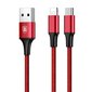 Kabelis Baseus USB Rapid 2In1 Lightning / Micro Usb 3A 1.2m, raudonas (CAML-SU09) kaina ir informacija | Laidai telefonams | pigu.lt