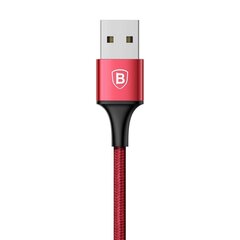 Кабель Baseus USB Rapid 2-в-1 Lightning / Micro Usb 3A, 1.2 м, красный (CAML-SU09) цена и информация | Кабели для телефонов | pigu.lt