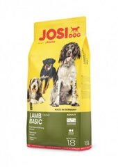 JOSERA JosiDog Basic Adult Lamb для всех пород собак, с бараниной 18 кг цена и информация | Сухой корм для собак | pigu.lt