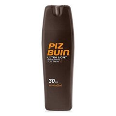 Защитный спрей от солнца Piz Buin Moisturizing SPF30 200 мл цена и информация | Кремы от загара | pigu.lt