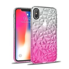 Swissten Crystal Clear dėklas skirtas Apple iPhone 7 / 8 Transparent - Pink kaina ir informacija | Telefono dėklai | pigu.lt
