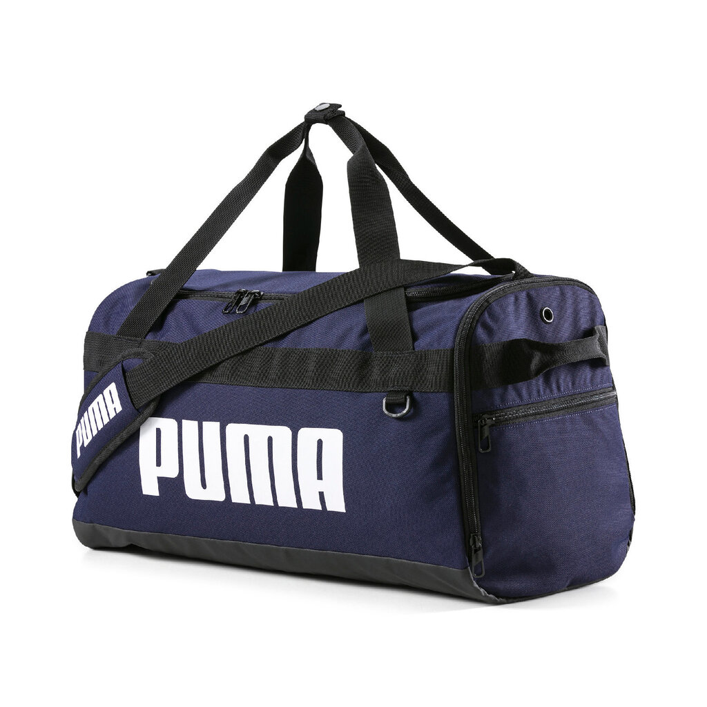 Sportinis krepšys Puma Challenger Duffel S, 35 l, mėlynas kaina ir informacija | Kuprinės ir krepšiai | pigu.lt