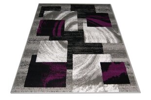 Kilimas pilkas/violetinis 160x220cm kaina ir informacija | Kilimai | pigu.lt