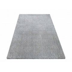 Neslystantis kilimas Shaggy pilkas, 160x220 cm, 20 mm, polipropilenas kaina ir informacija | Kilimai | pigu.lt