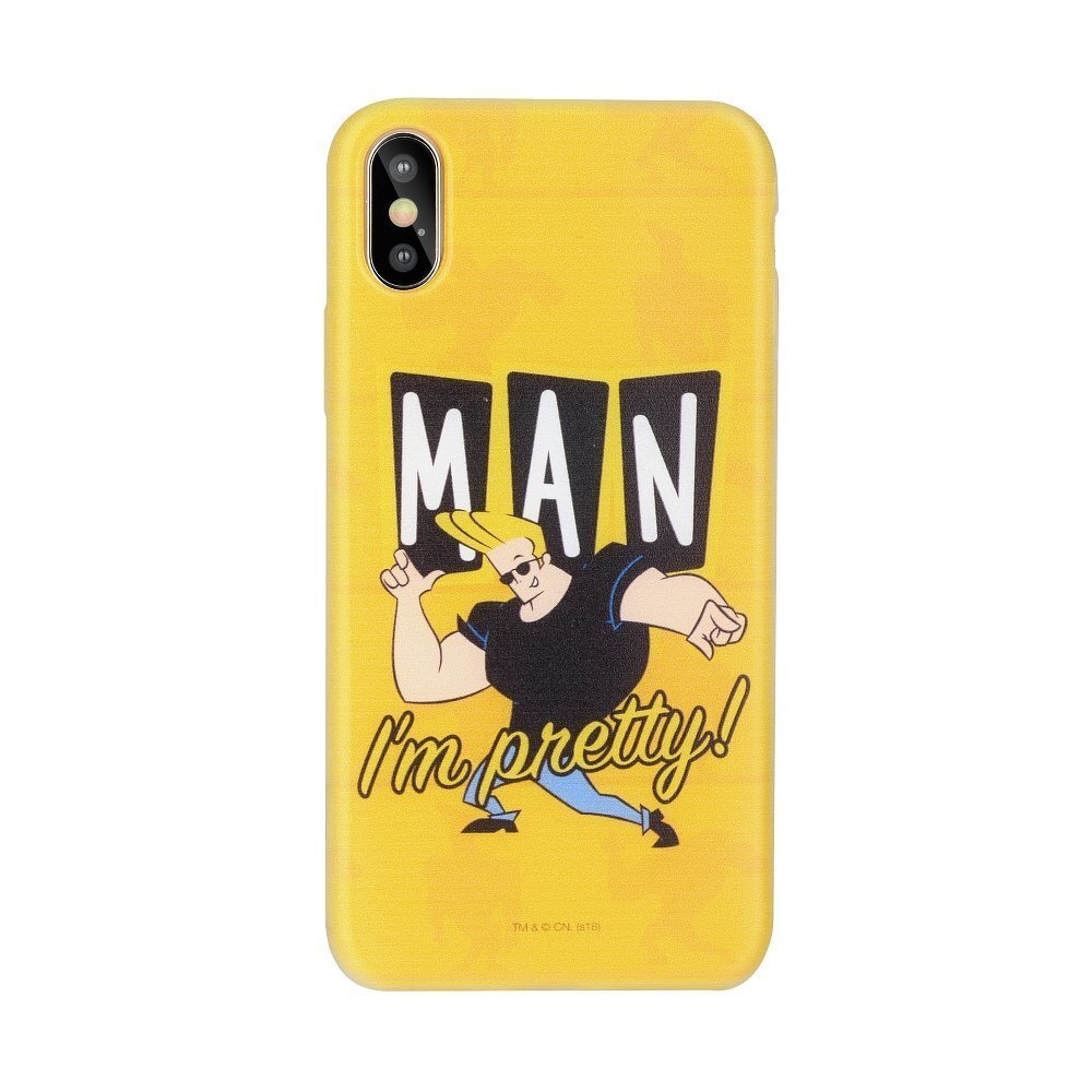 Cartoon Network Johnny Bravo Silicone Case for Apple iPhone XS Max Man kaina ir informacija | Telefono dėklai | pigu.lt