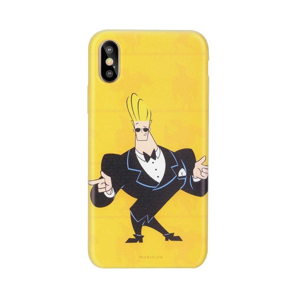 Cartoon Network Johnny Bravo Silicone Case for Apple iPhone XR Smoking kaina ir informacija | Telefono dėklai | pigu.lt