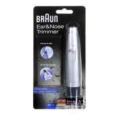 Braun Shaver + Trimmer 3000VS + EN10 Cordless, Charging time 1 h, Operating time 45 min, Nose trimmer included, Accumulator, Bla цена и информация | Электробритвы | pigu.lt