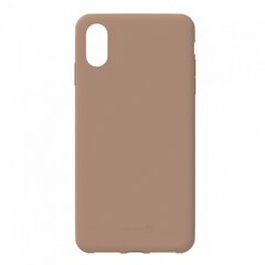 Evelatus Apple iPhone X Silicone Case Pink Sand kaina ir informacija | Telefono dėklai | pigu.lt