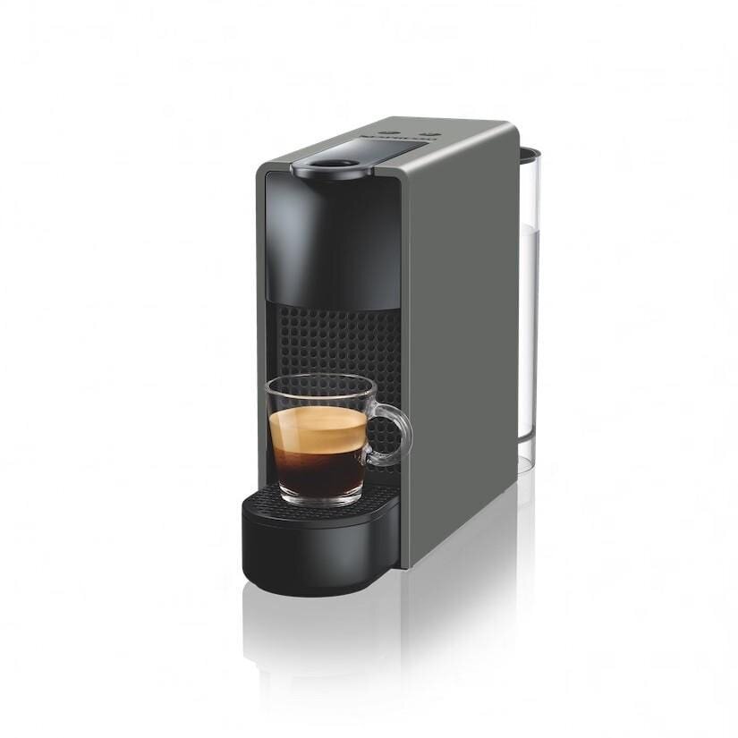 Kapsulinis kavos aparatas Nespresso Essenza Mini Grey, Be pieno plakimo  kaina | pigu.lt