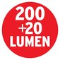 „Brennenstuhl“ darbinė lempa 4 + 3 SMD 200lm + 20lm HL DB43MH kaina ir informacija | Žibintuvėliai, prožektoriai | pigu.lt