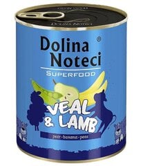 Dolina Noteci Premium SuperFood su veršiena ir ėriena, 6x400 g kaina ir informacija | Konservai šunims | pigu.lt