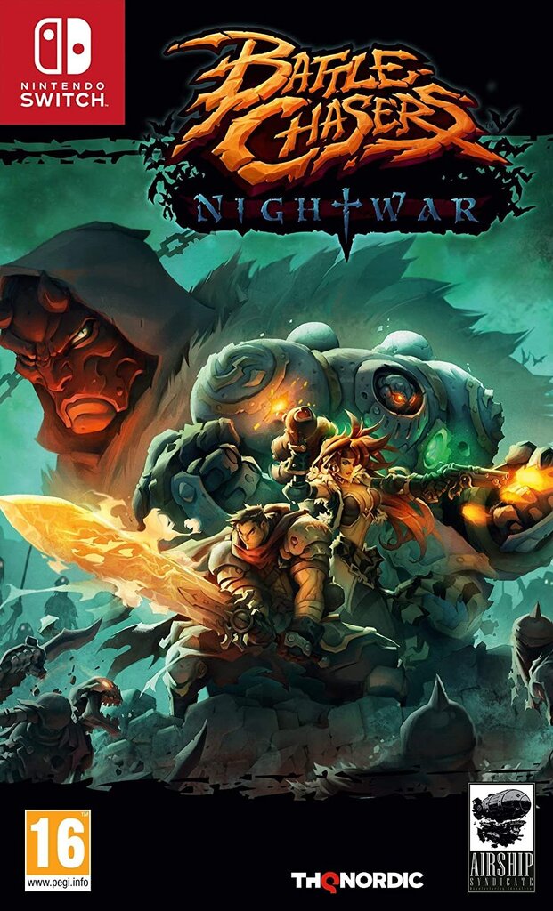 Battle Chasers Nightwar (Switch) kaina ir informacija | Kompiuteriniai žaidimai | pigu.lt