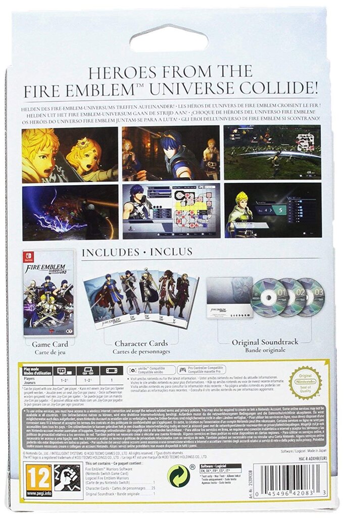 Fire Emblem Warriors - Limited Edition (Switch) kaina ir informacija | Kompiuteriniai žaidimai | pigu.lt