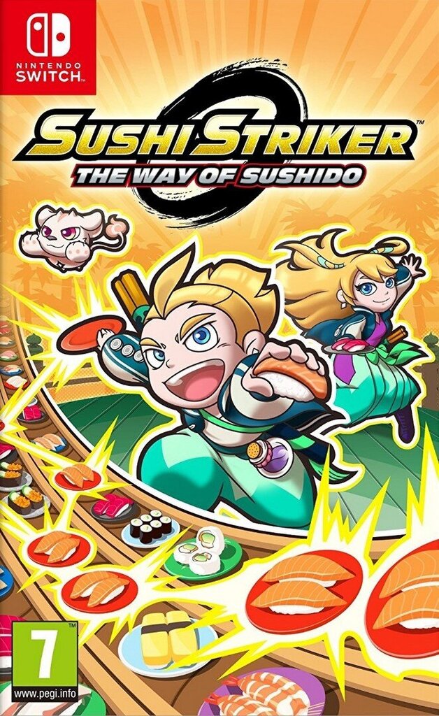 Sushi Striker: The Way of Sushido (Switch) kaina ir informacija | Kompiuteriniai žaidimai | pigu.lt