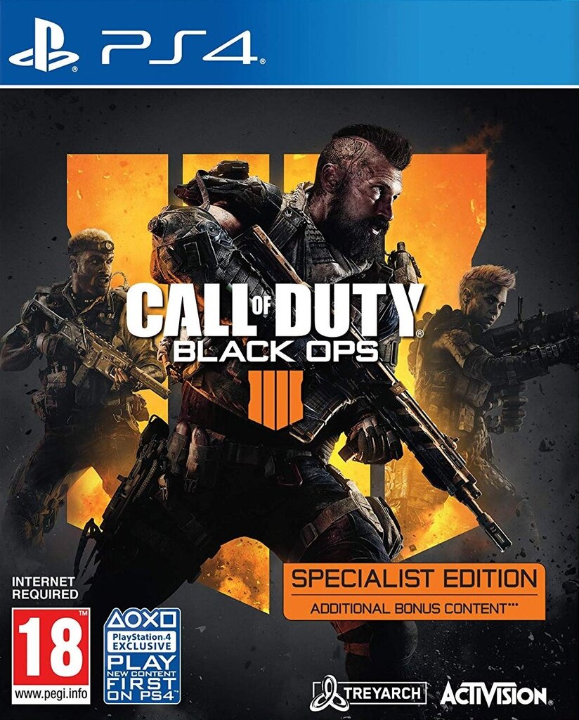 Компьютерная игра Call of Duty: Black Ops 4 - Specialist Edition (PS4) цена  | pigu.lt