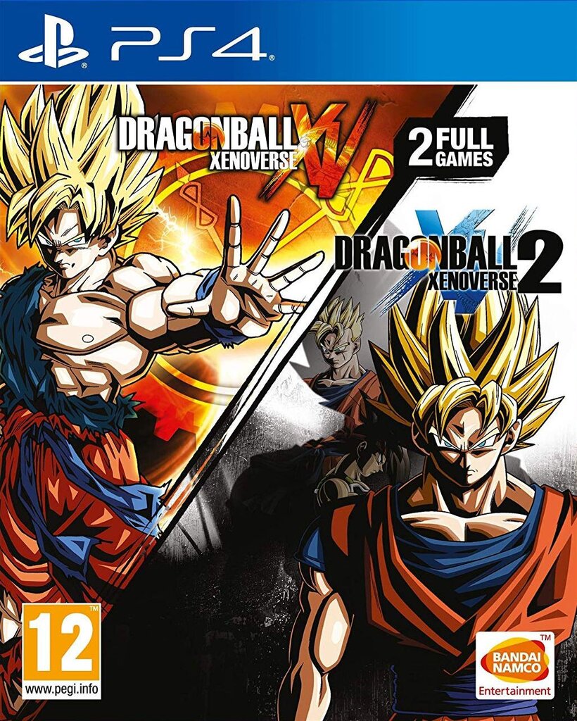 Dragon Ball Xenoverse + Dragon Ball Xenoverse 2 (PS4) kaina ir informacija | Kompiuteriniai žaidimai | pigu.lt