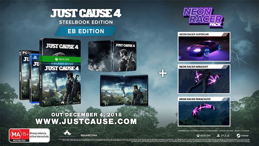 Just Cause 4 (PS4) kaina ir informacija | Kompiuteriniai žaidimai | pigu.lt